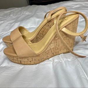 Tan Wedges